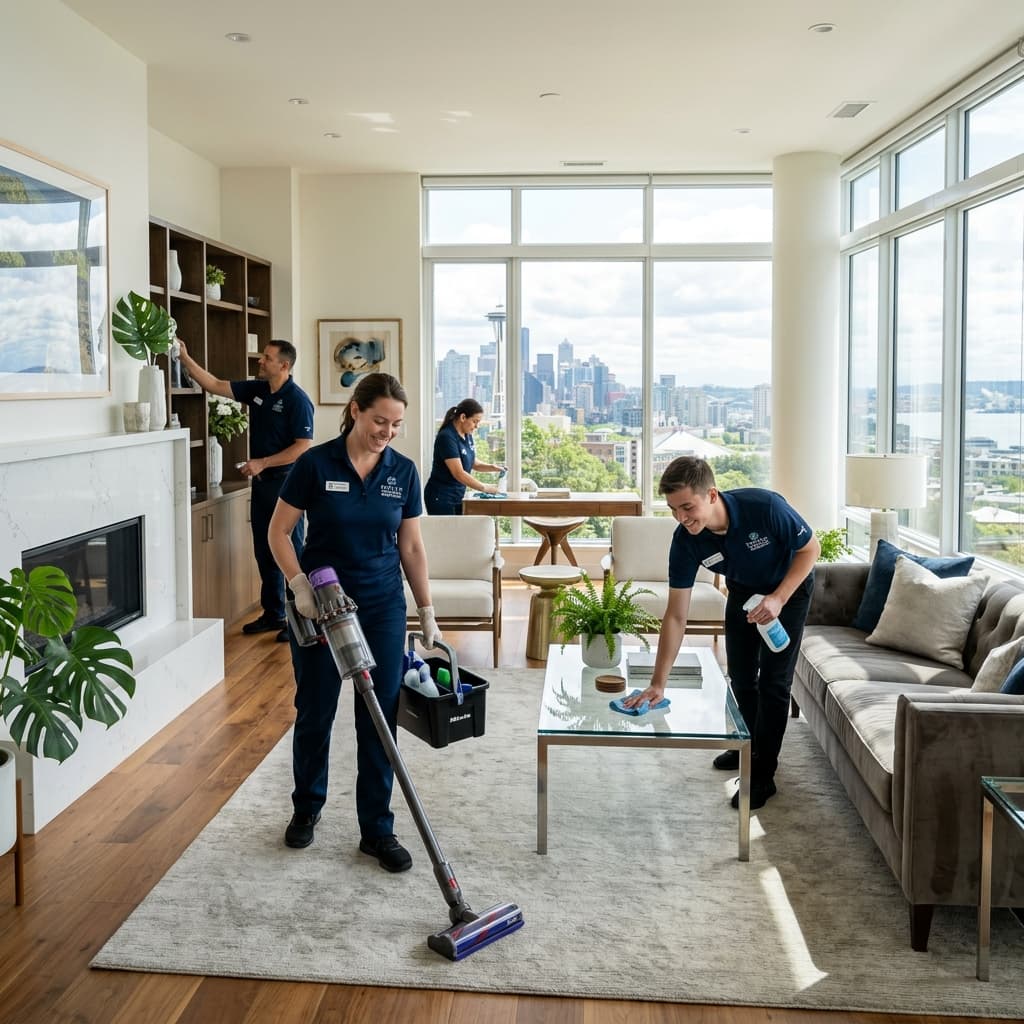 The Professional Cleaning Team at Sumacc Clean Home Seattle