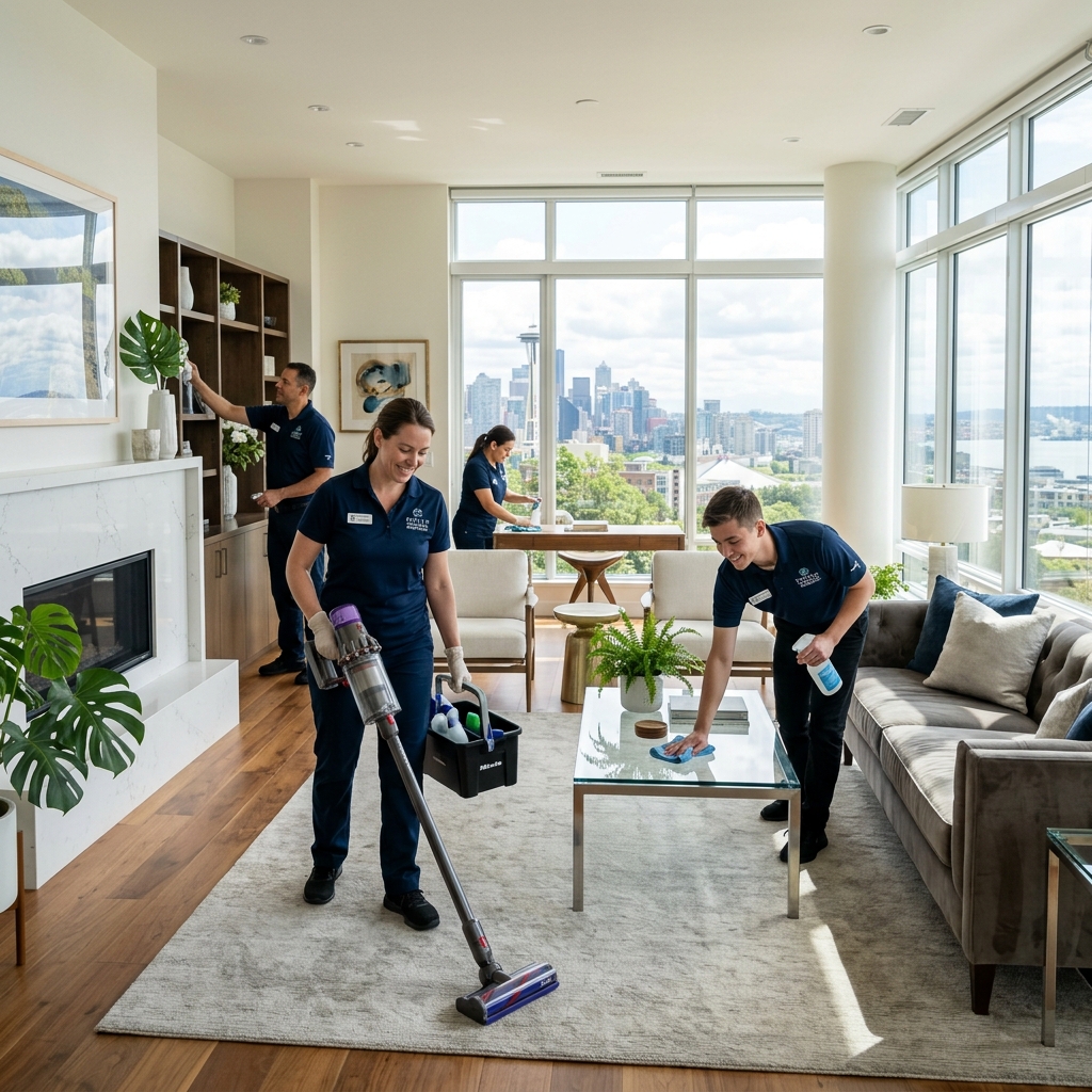 The Professional Cleaning Team at Sumacc Clean Home Seattle